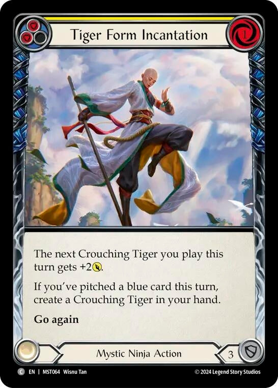Tiger Form Incantation Yellow (MST064) [MST]