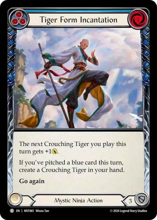 Tiger Form Incantation Blue (MST065) [MST]