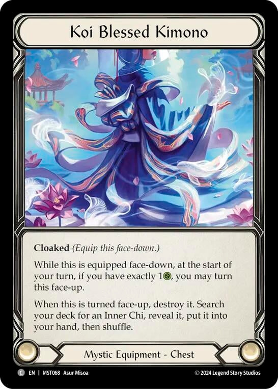 Koi Blessed Kimono (MST068) [MST]
