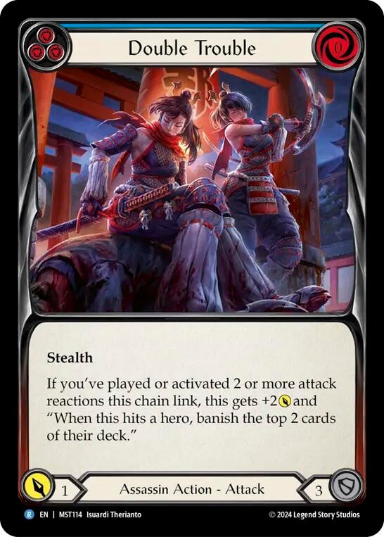 Double Trouble Blue (MST114) [MST]