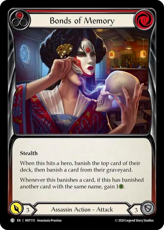 Bonds of Memory Red (MST115) [MST]