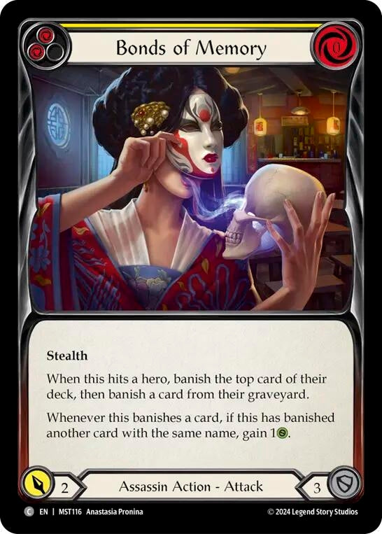 Bonds of Memory Yellow (MST116) [MST]