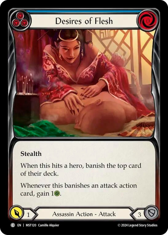 Desires of Flesh Blue (MST120) [MST]