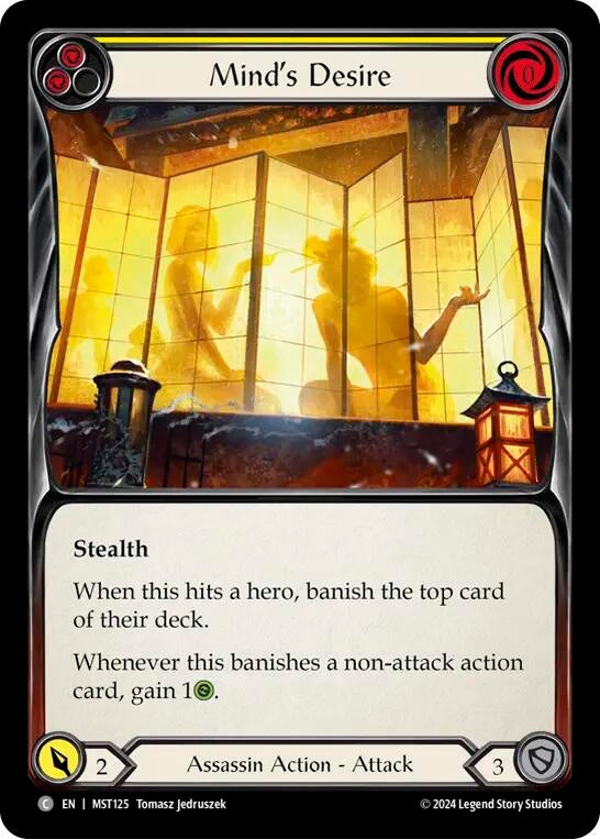 Minds Desire Yellow (MST125) [MST]
