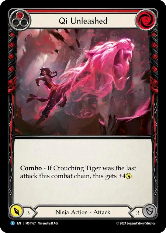 Qi Unleashed Red (MST167) [MST]
