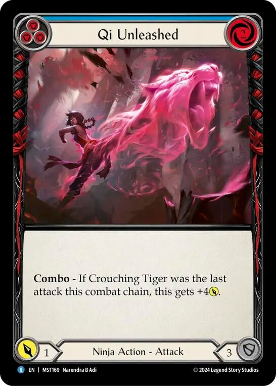 Qi Unleashed Blue (MST169) [MST]