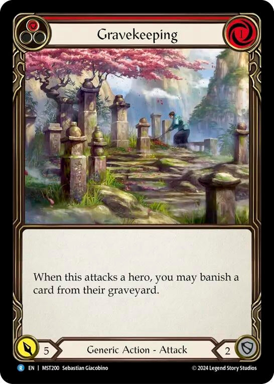 Gravekeeping Red (MST200) [MST]