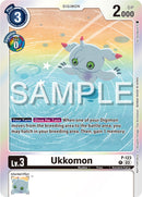 Image for Ukkomon - P-123 (Beginning Observer Pre-Release Winner) [Digimon Promotion Cards]