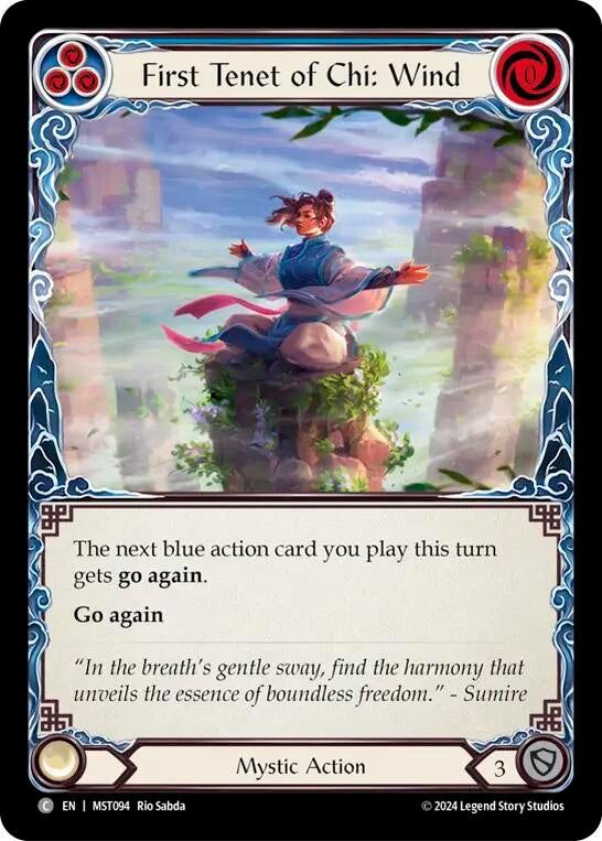 First Tenet of Chi Wind (MST094) [MST]