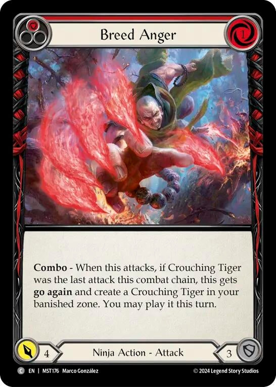 Breed Anger Red (MST176) [MST]
