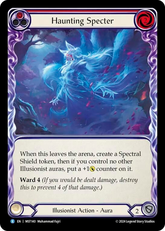 Haunting Specter Red (MST140) [MST]