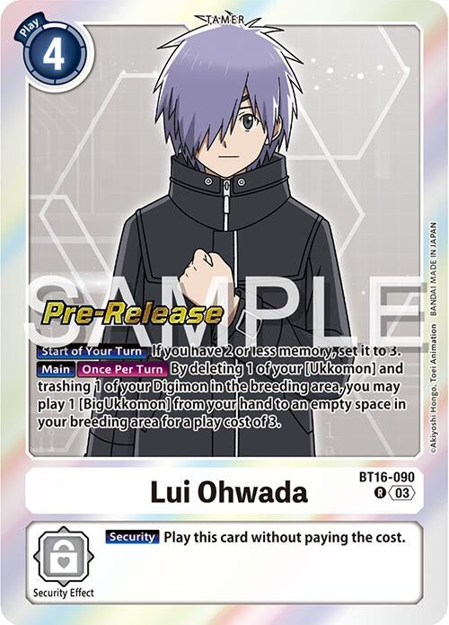 Image for Lui Ohwada [Beginning Observer Pre-Release Cards]