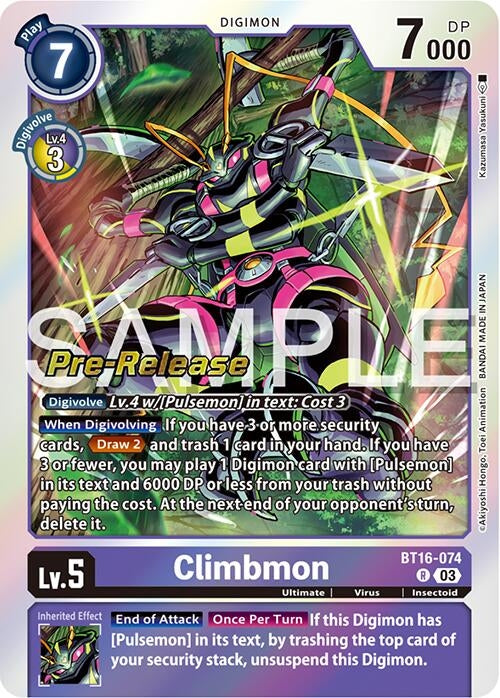 Image for Climbmon [Beginning Observer Pre-Release Cards]