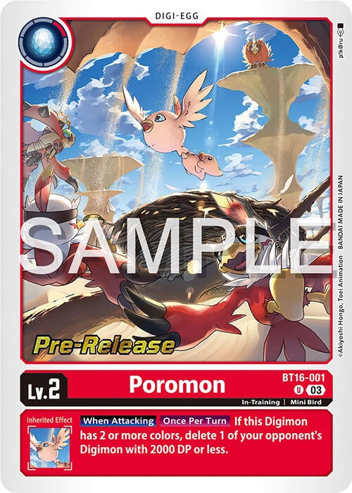 Image for Poromon [Beginning Observer Pre-Release Cards]