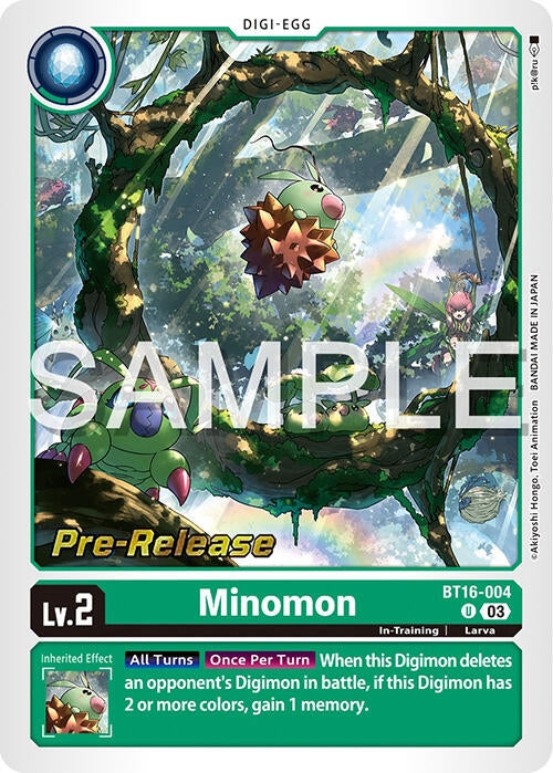 Image for Minomon [Beginning Observer Pre-Release Cards]