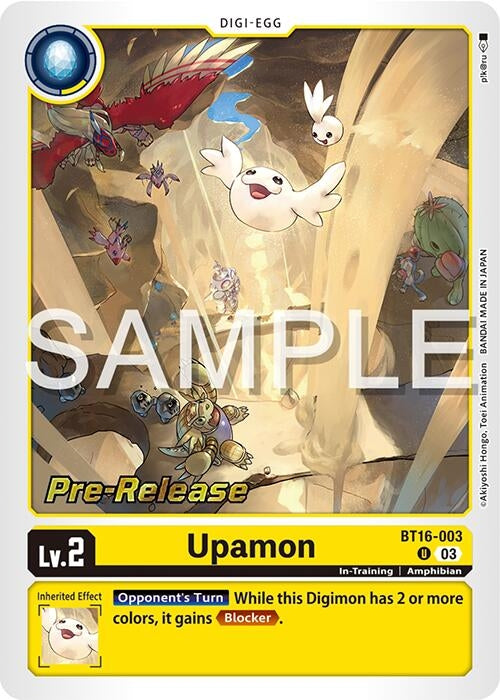 Image for Upamon [Beginning Observer Pre-Release Cards]