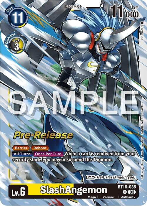 Image for SlashAngemon [Beginning Observer Pre-Release Cards]