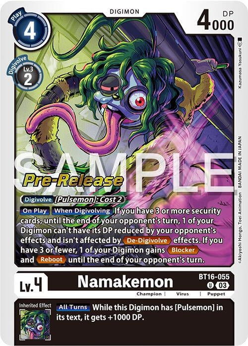 Image for Namakemon [Beginning Observer Pre-Release Cards]