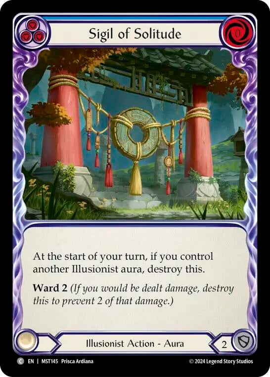 Sigil of Solitude Blue (MST145) [MST]
