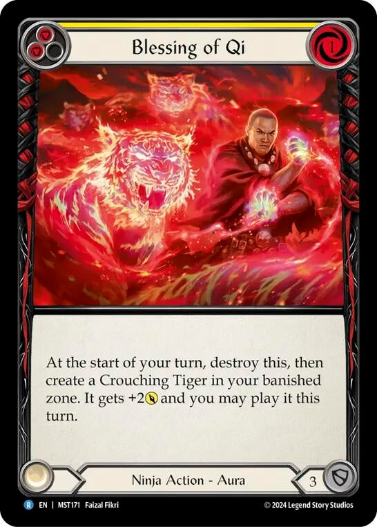 Blessing of Qi Yellow (MST171) [MST]