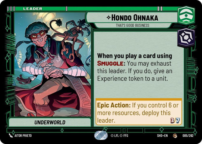 Hondo Ohnaka Thats Good Business (005/262) [SHD]