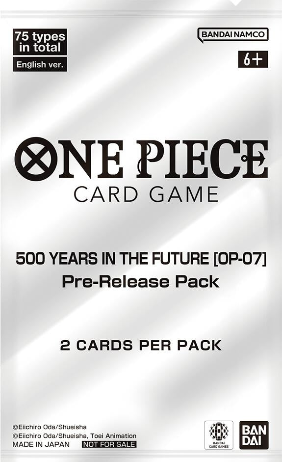 500 Years in the Future Pre Release Pack [OP07 PRE]