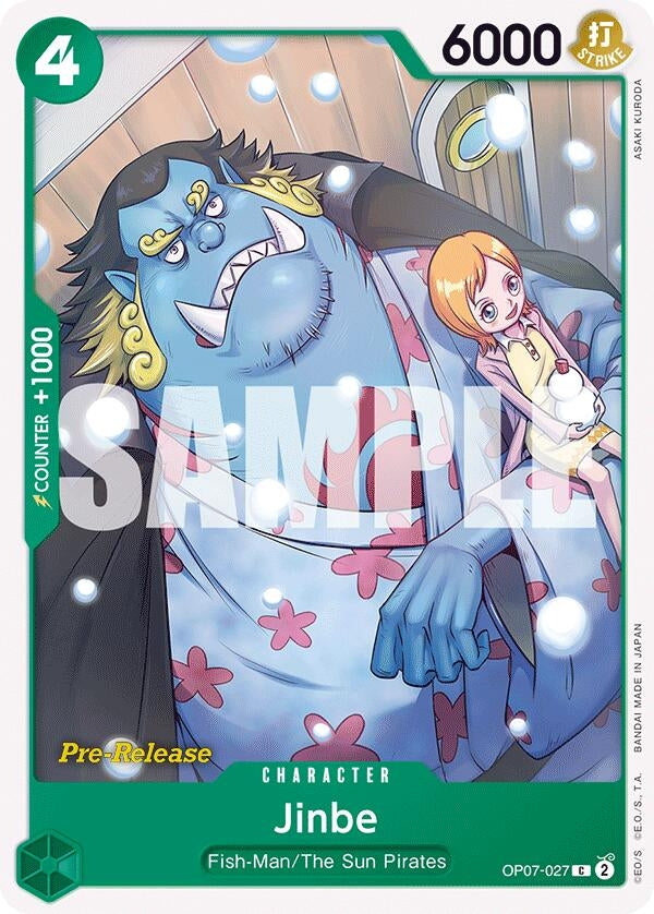 Jinbe 027 (OP07-027) [OP07 PRE]
