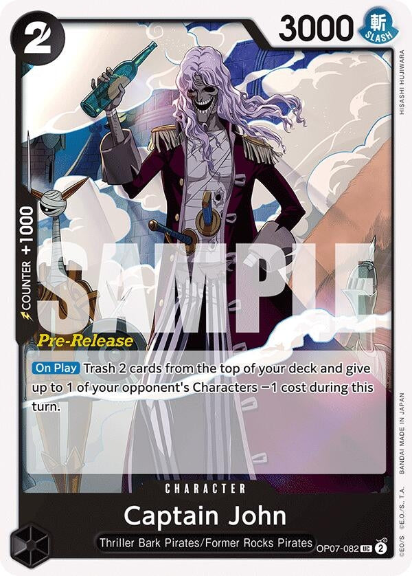 Captain John (OP07-082) [OP07 PRE]