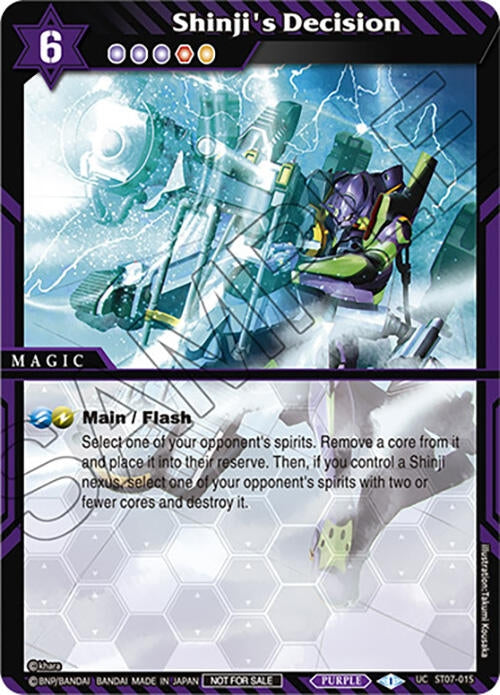 Shinjis Decision (ST07-015) [LEP]