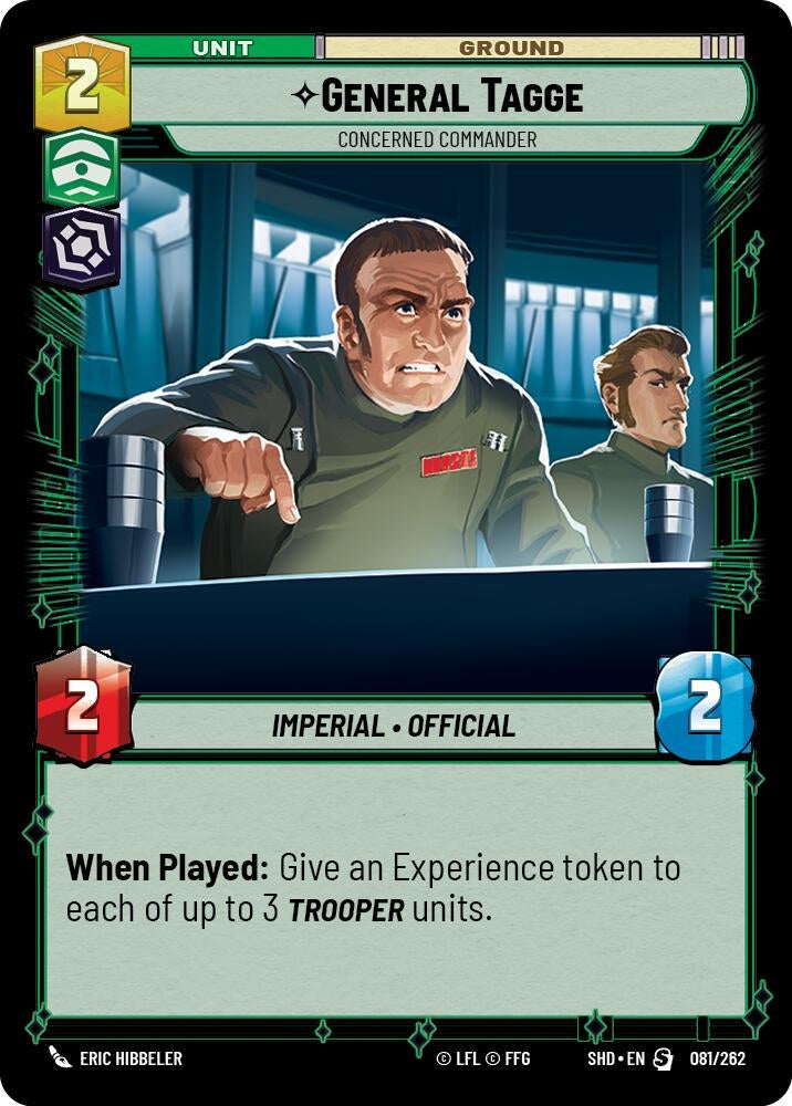 General Tagge Concerned Commander (081/262) [SHD]