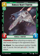 Kihraxz Heavy Fighter (118/262) [SHD]