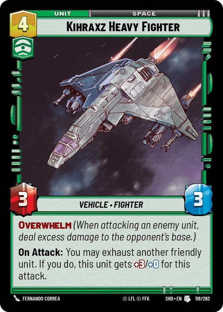 Kihraxz Heavy Fighter (118/262) [SHD]