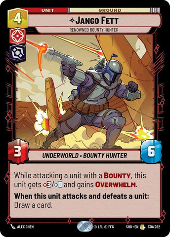 Jango Fett Renowned Bounty Hunter (138/262) [SHD]
