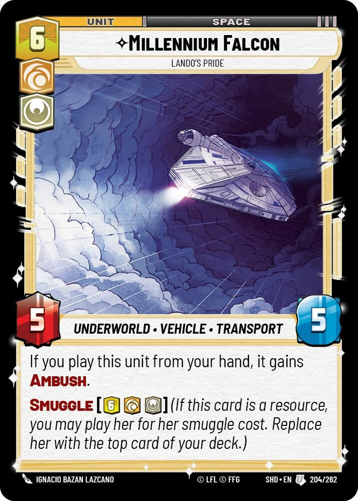 Millennium Falcon Landos Pride (204/262) [SHD]