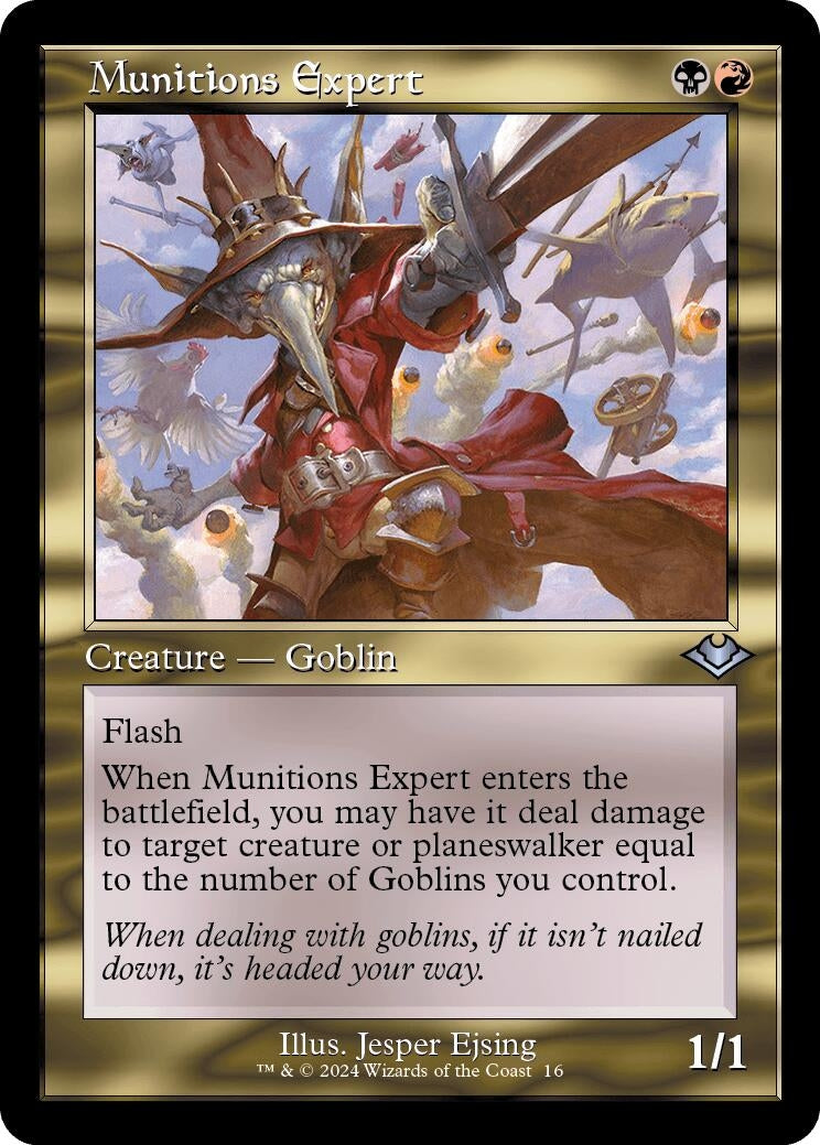 Munitions Expert Retro Frame (16) [MH1]