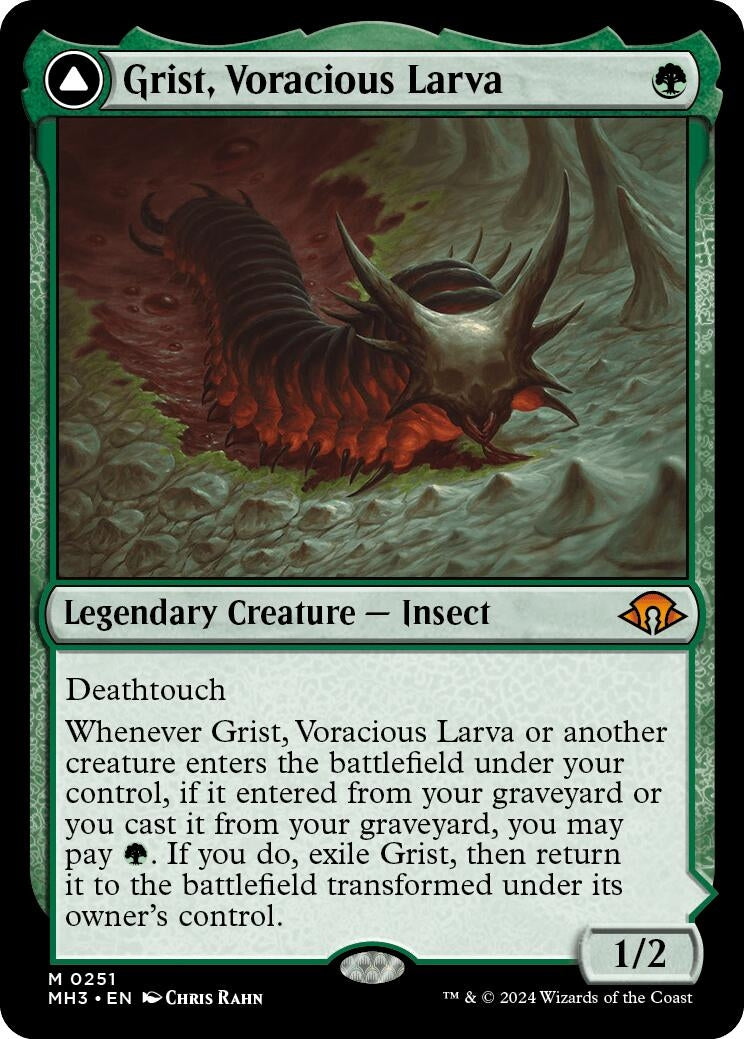 Grist Voracious Larva (251) [MH3]