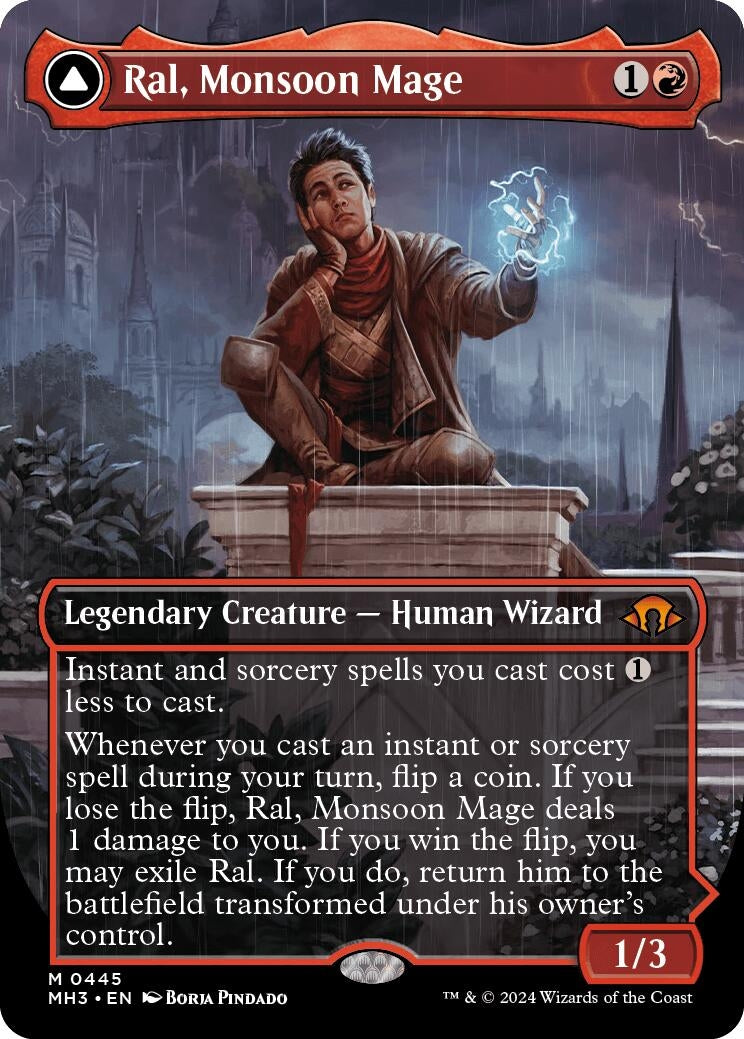 Ral Monsoon Mage Borderless (445) [MH3]