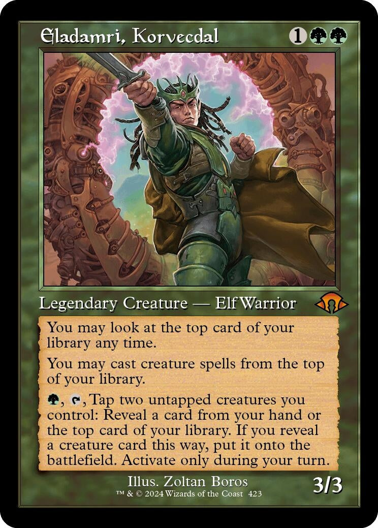 Eladamri Korvecdal Retro Frame (423) [MH3]