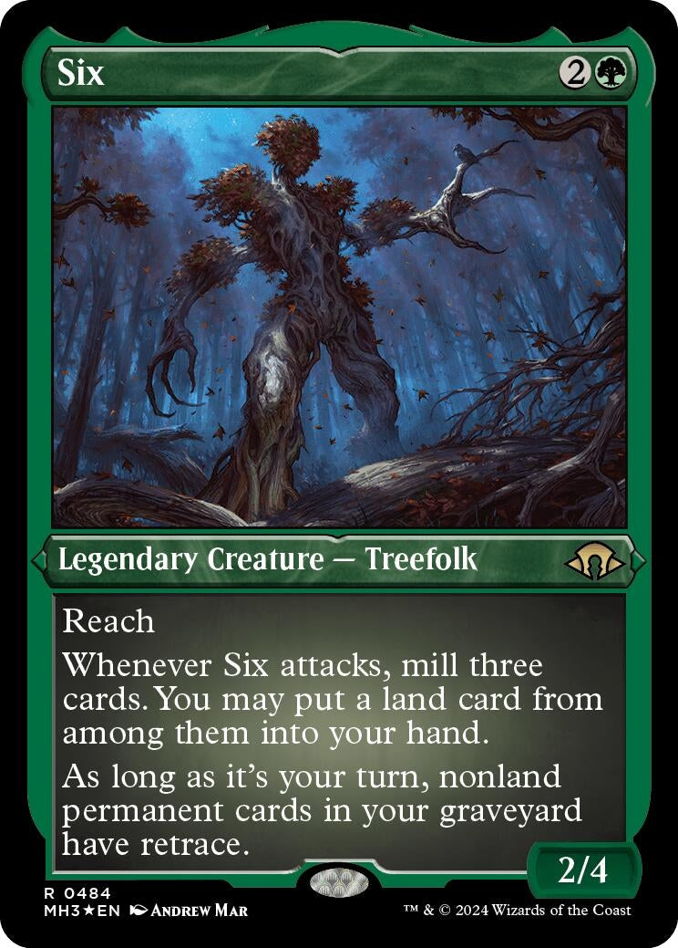 Six Foil Etched (484) [MH3]