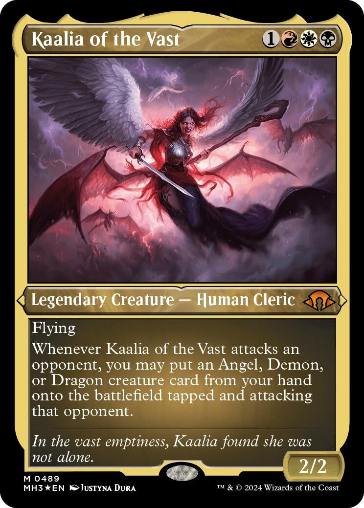 Kaalia of the Vast Foil Etched (489) [MH3]