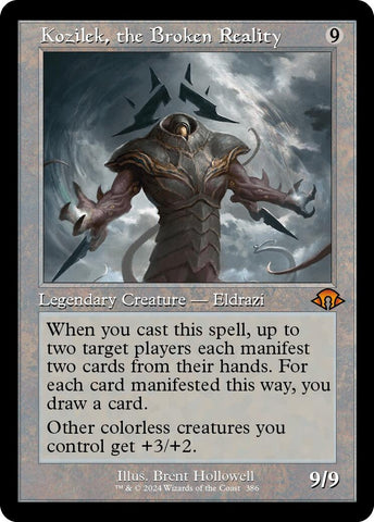 Kozilek the Broken Reality Retro Frame (386) [MH3]