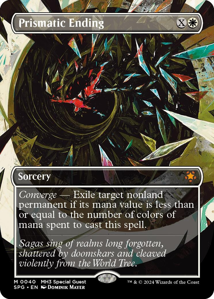 Prismatic Ending Borderless (40) [SPG]
