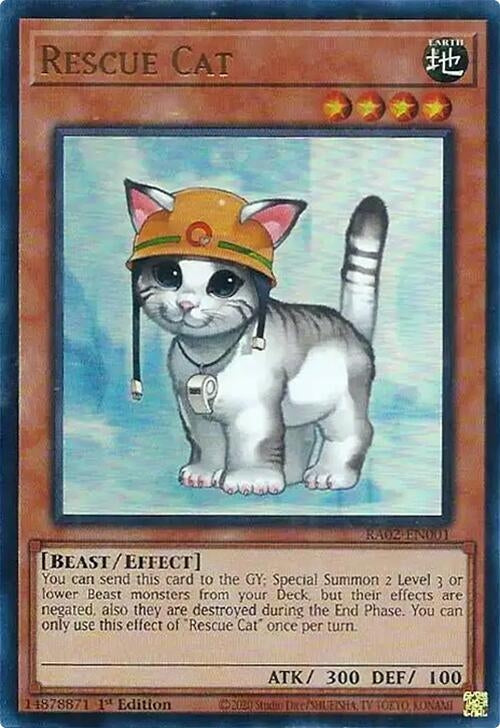 Rescue Cat UR (RA02-EN001) [RA02]