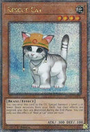 Rescue Cat Quarter Century Secret Rare (RA02-EN001) [RA02]