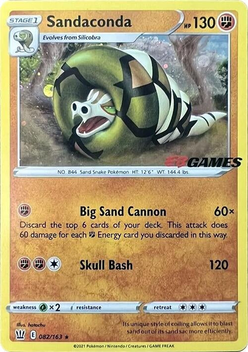 Sandaconda 082 163 EB Games Exclusive (082/163) [MCAP]