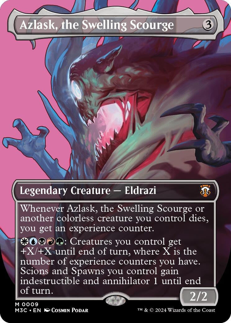 Azlask the Swelling Scourge Borderless (9) [M3C]