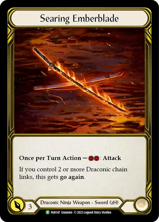 Searing Emberblade Golden (FAB147) [PR]
