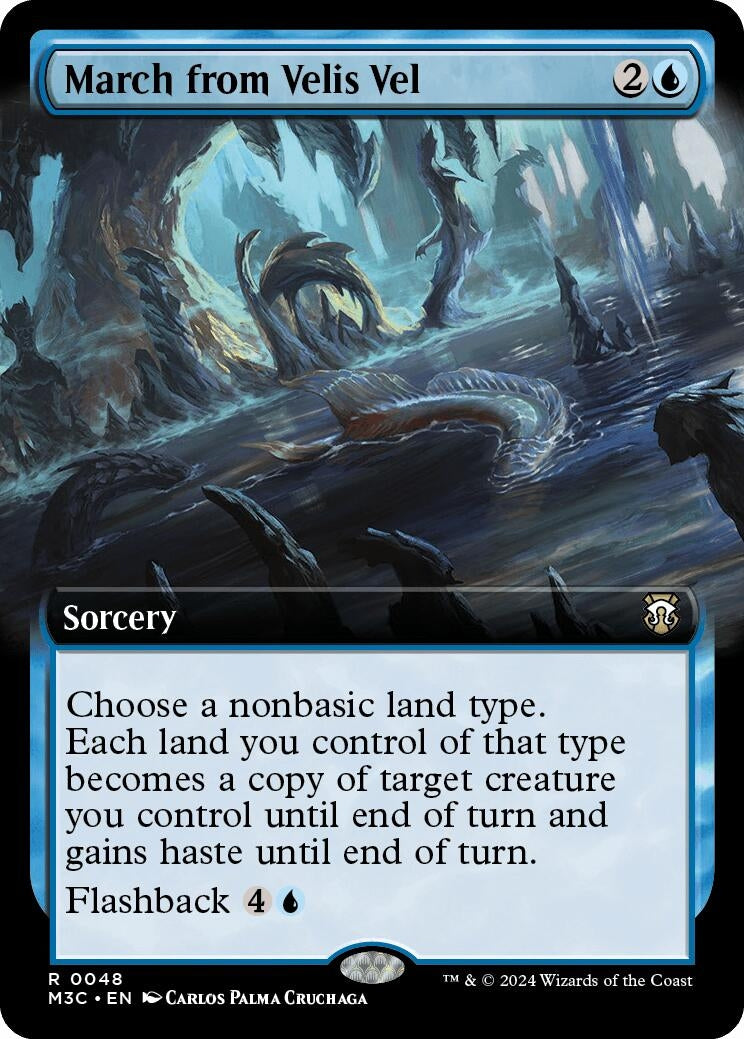 March from Velis Vel Extended Art Ripple Foil (48) [M3C]