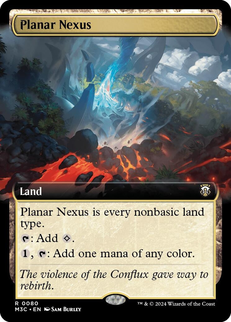 Planar Nexus Extended Art Ripple Foil (80) [M3C]