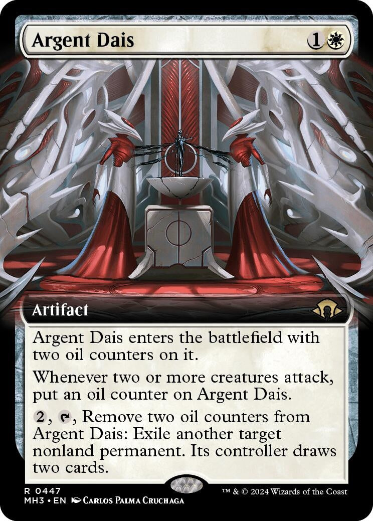 Argent Dais Extended Art (447) [MH3]